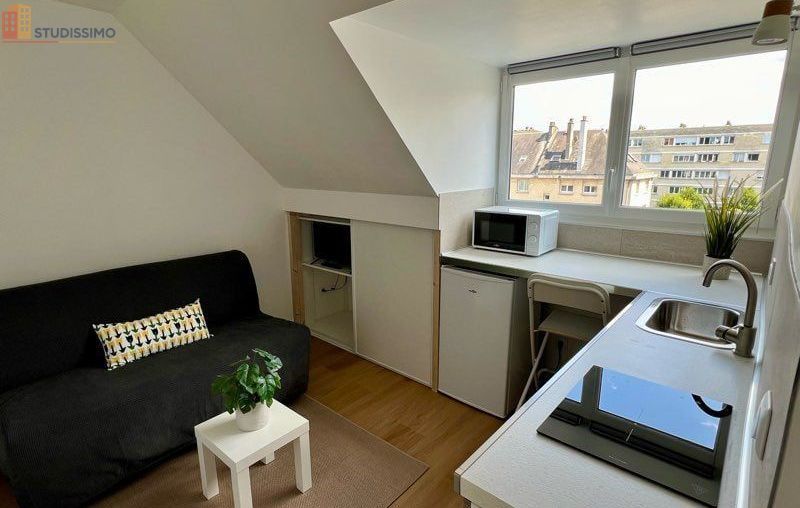 Studio meublé 11m² Caen 14000 - Meublé, dernier étage - Photo 11