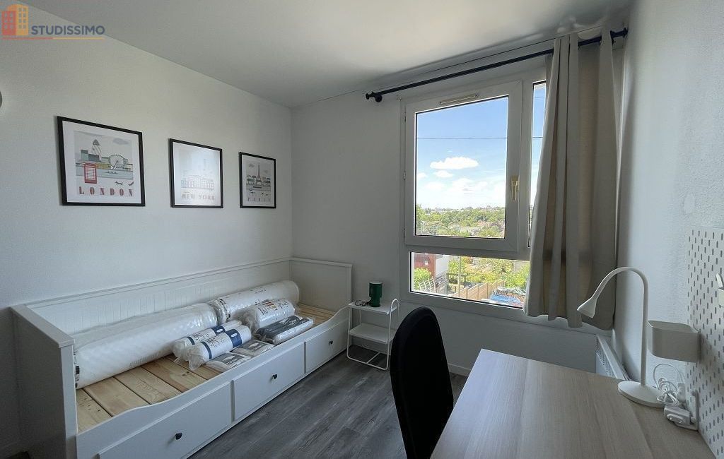 Studio meublé 16m² Caen 14000 - Meublé, DPE D - Photo 2