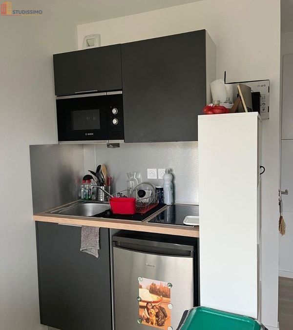 Studio meublé 21m² Saint-Contest - Meublé, 1er étage - Photo 1