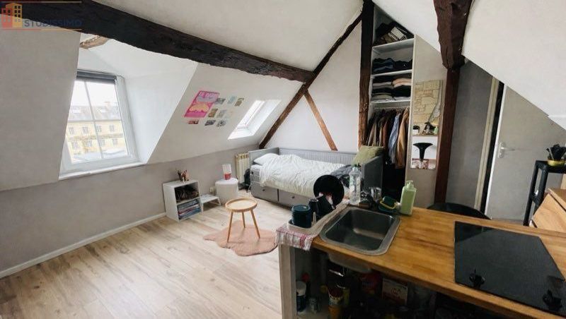 Studio meublé 16m² Caen centre - Lumineux, 3e étage - Photo 3