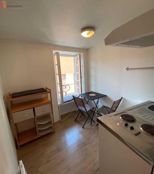 Studio meublé 20m² Aurillac centre-ville - Idéal étudiant - Photo 2