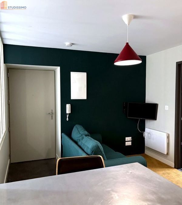 Studio meublé 26m² Angoulême - Coin nuit verrière, lave-linge - Photo 8