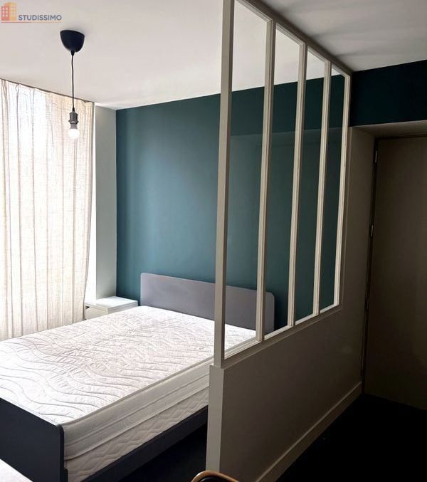 Studio meublé 26m² Angoulême - Coin nuit verrière, lave-linge - Photo 5