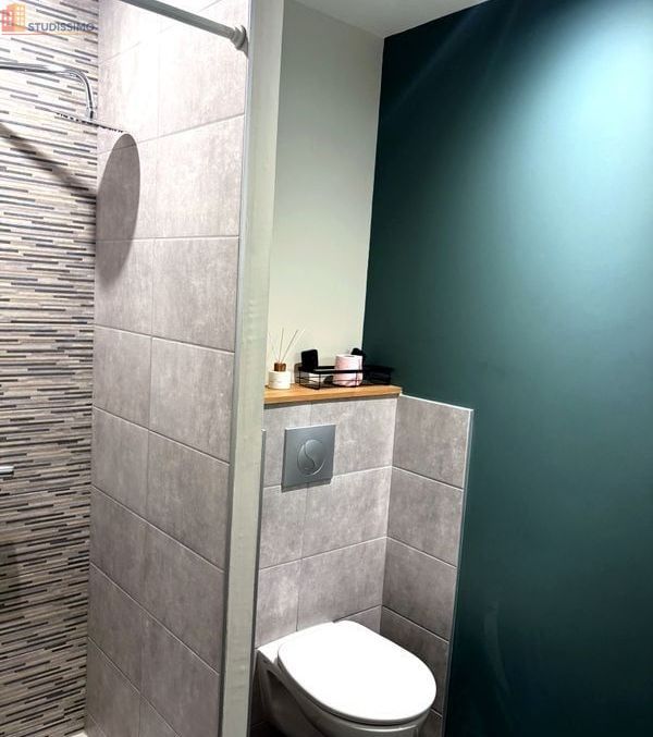 Studio meublé 26m² Angoulême - Coin nuit verrière, lave-linge - Photo 1