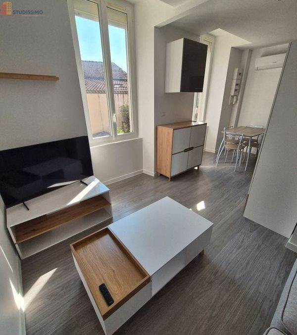 Studio meublé 27m² Cognac centre - Rénové, climatisation - Photo 4