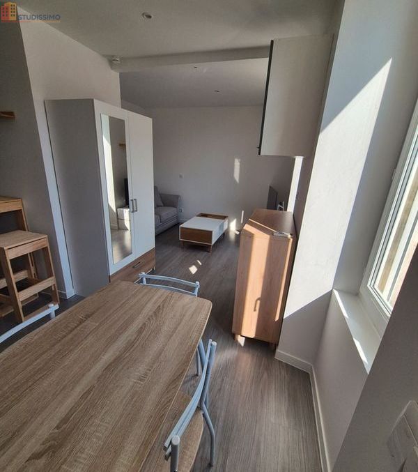 Studio meublé 27m² Cognac centre - Rénové, climatisation - Photo 2
