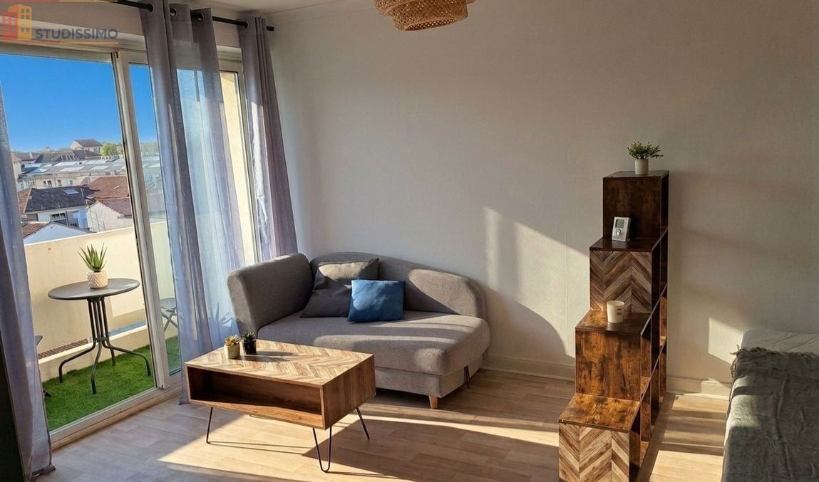 Studio meublé 27m² Cognac - Balcon, lumineux - Photo 3