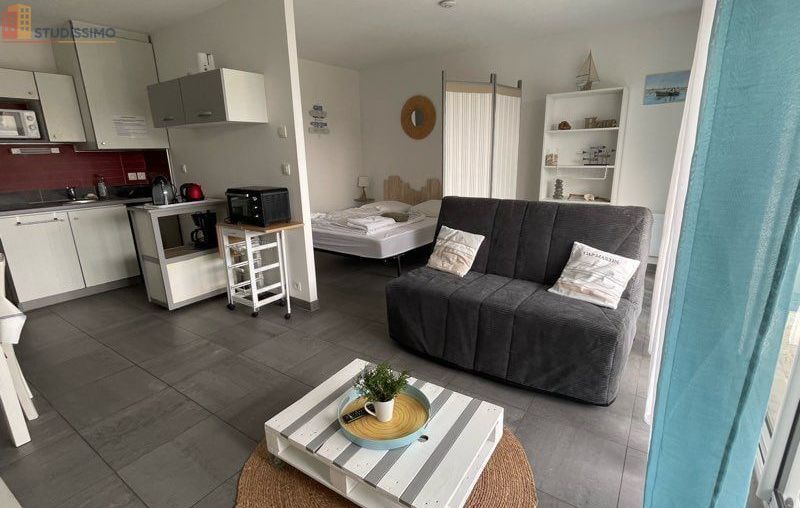 Studio meublé 36m² La Rochelle - Terrasse, parking - Photo 18