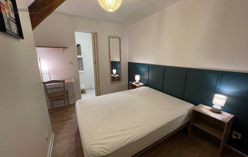 Studio meublé 25m² Bourges - Duplex, parking sécurisé - Photo 1