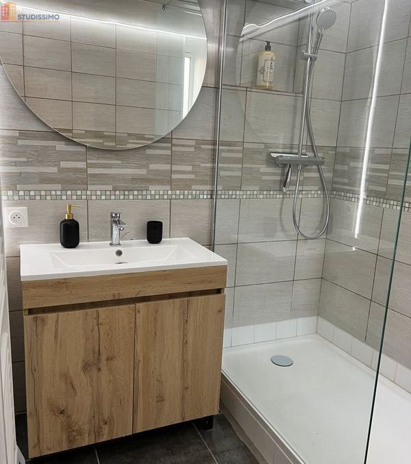 Studio meublé 35m² Vierzon - Rénové, grand espace - Photo 4