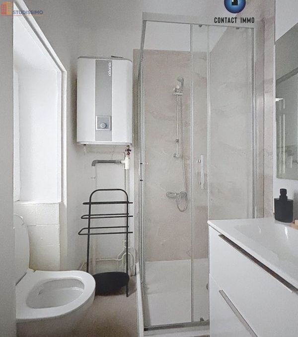 Studio meublé 14m² Brive-la-Gaillarde - Meublé, DPE D - Photo 9
