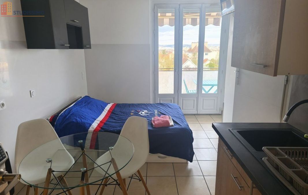 Studio meublé 17m² Dijon 21000 - Proche CHU, 3e étage - Photo 4