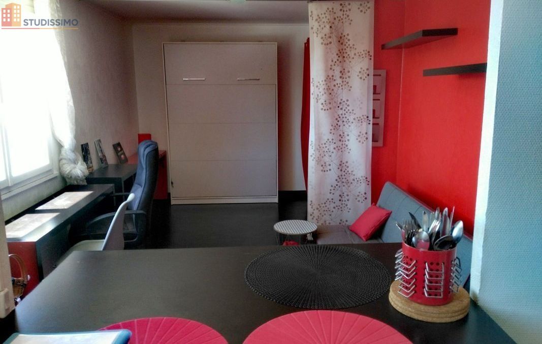 Studio meublé 29m² Dijon centre - Lumineux, parking - Photo 1