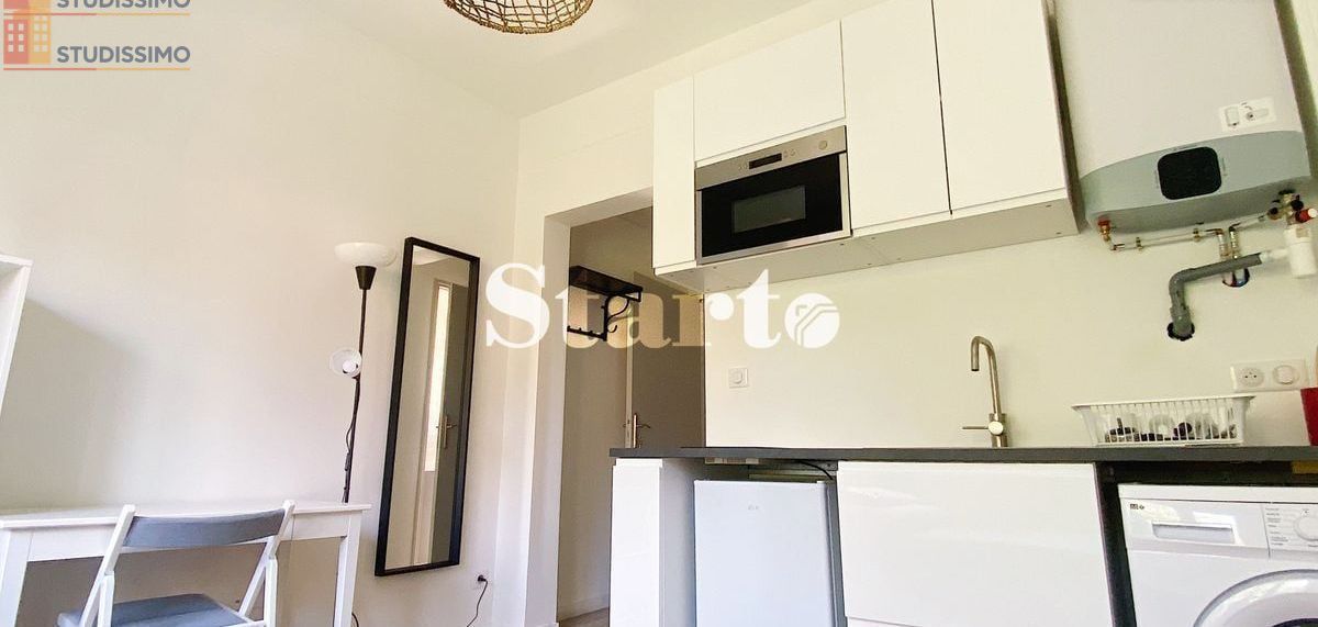 Studio meublé 18m² Dijon 21000 - Meublé, DPE C - Photo 1