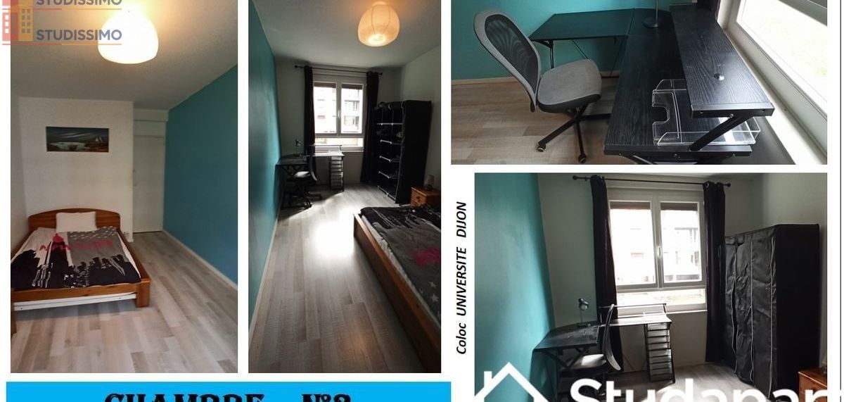 Studio meublé 10m² Dijon centre - Calme, 1er étage - Photo 1