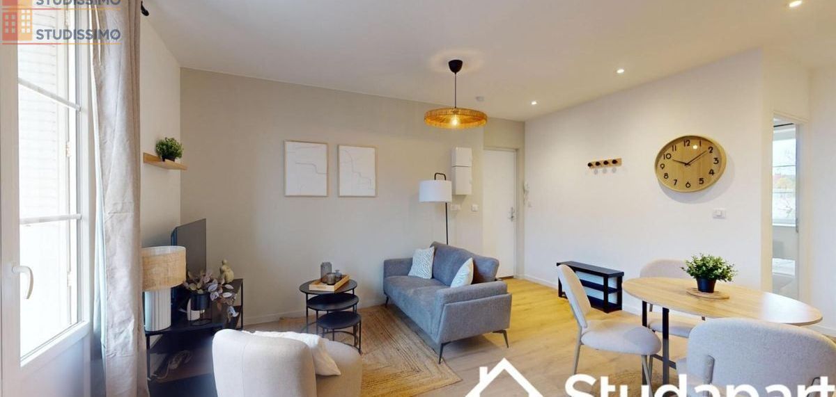 Studio meublé 9m² Dijon 21000 - Meublé, DPE A - Photo 2