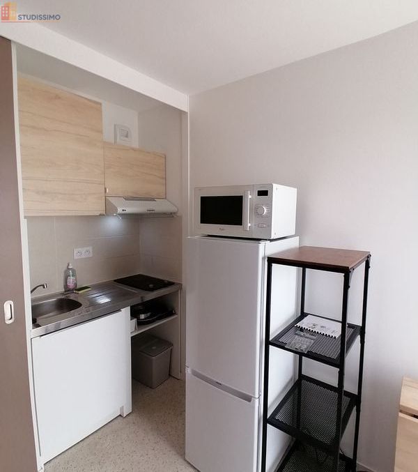 Studio meublé 19m² Dijon centre - Proche facs et CHU - Photo 3