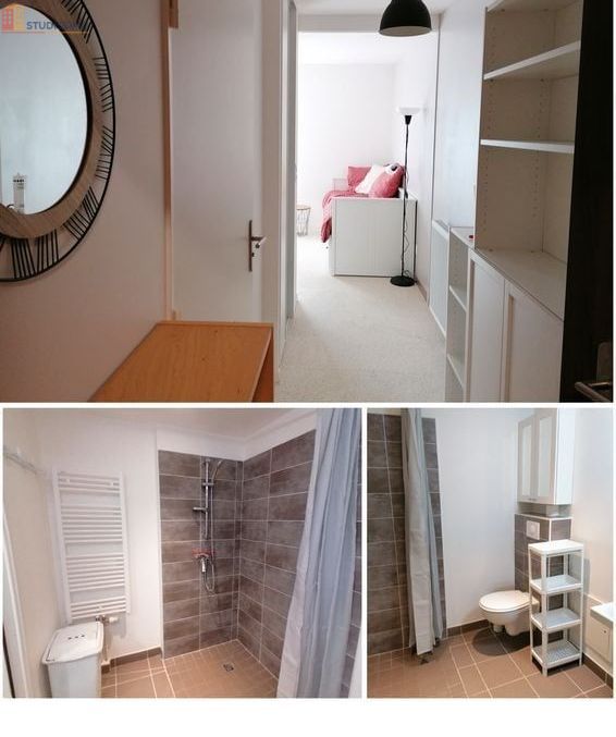 Studio meublé 19m² Dijon centre - Proche facs et CHU - Photo 1