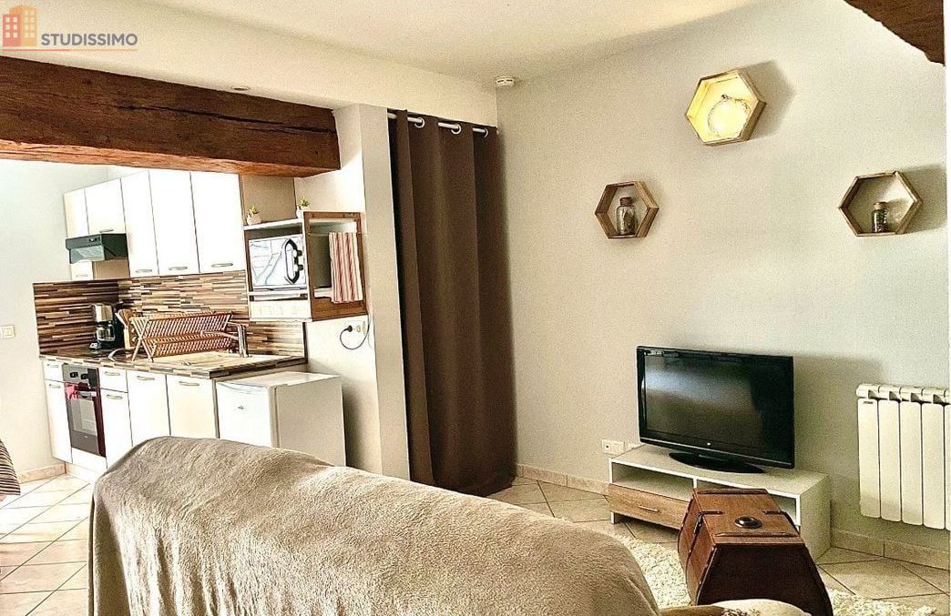 Studio meublé 35m² Is-sur-Tille - Cour, meublé - Photo 5