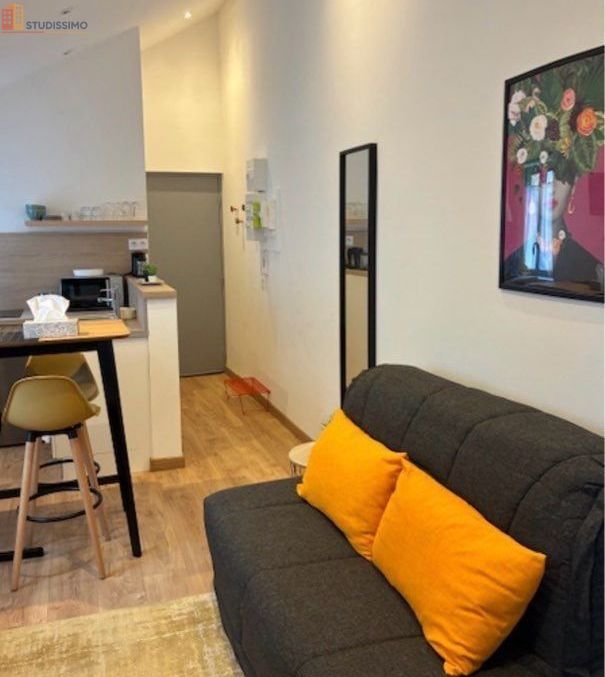 Studio 17m² Dijon 21000 - Meublé, DPE D - Photo 2
