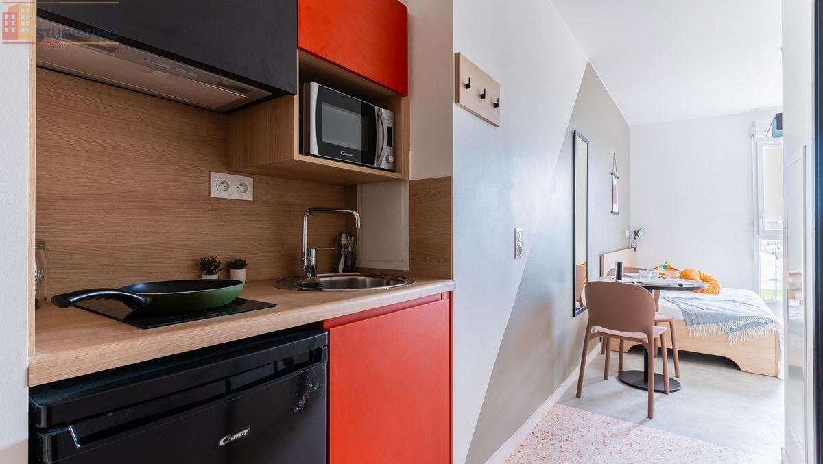 Studio 25m² Dijon 21000 - Meublé, en résidence étudiante - Photo 2