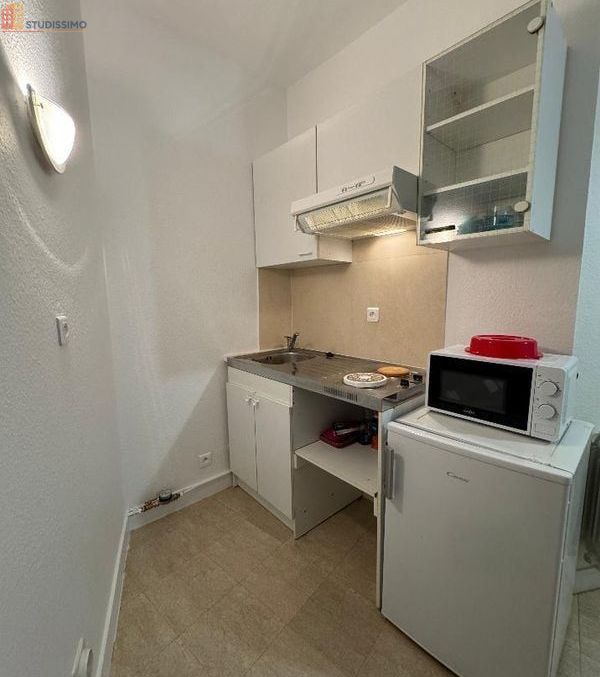 Studio meublé 20m² Dijon 21000 - Meublé, DPE D - Photo 2