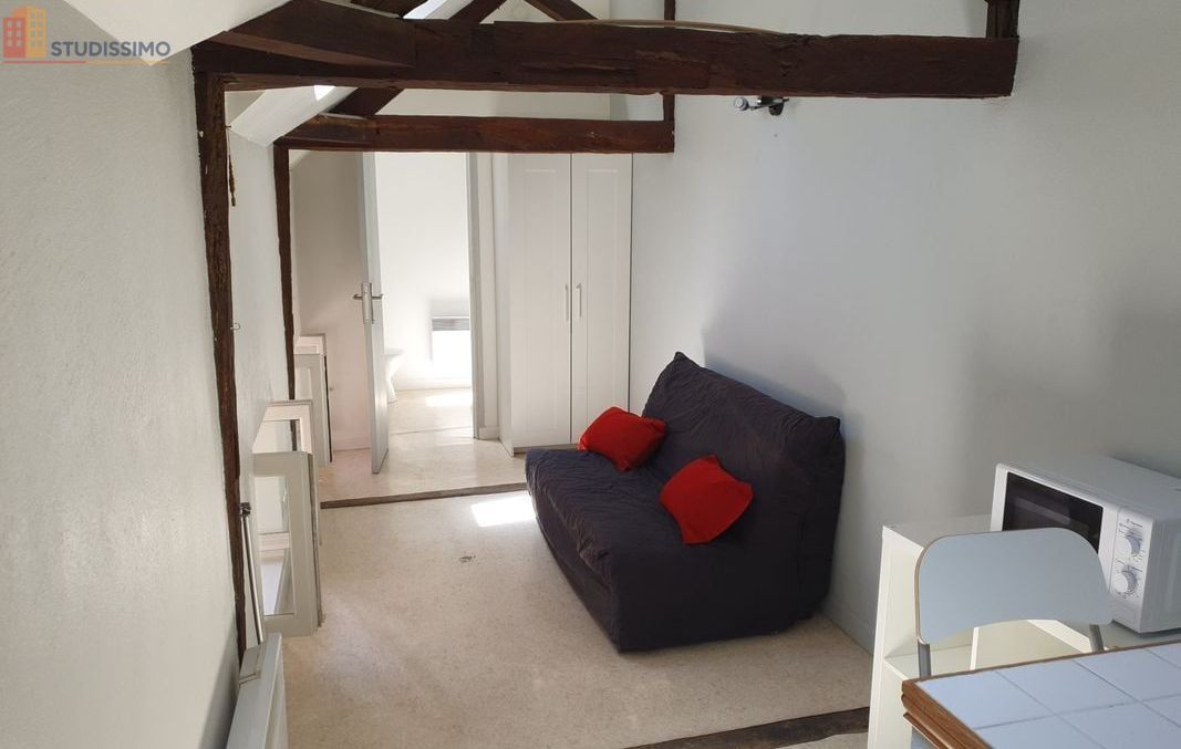 Studio meublé 22m² Beaune centre historique - Calme, lumineux - Photo 3