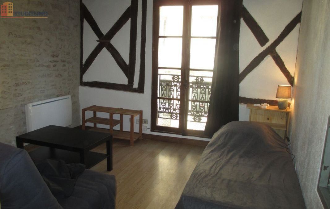Studio meublé 21m² Dijon centre - Calme, meublé - Photo 1