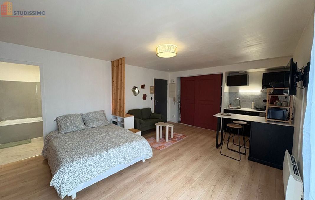 Studio meublé 29m² Saint-Brieuc - Lumineux, 4e étage - Photo 10