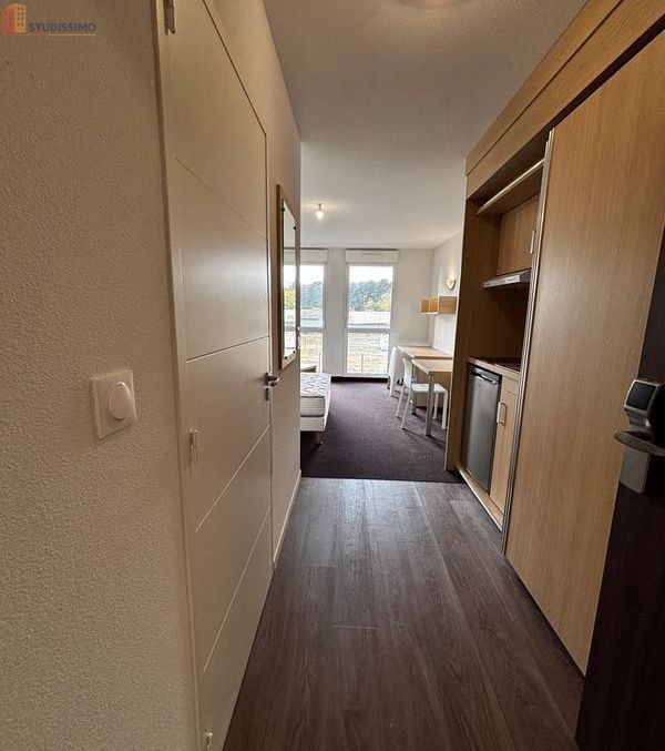 Studio meublé 21m² Saint-Brieuc - Résidence étudiante, meublé - Photo 3