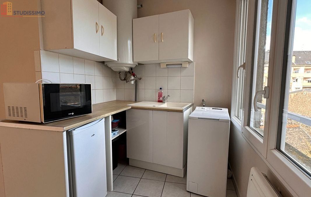 Studio 28m² Saint-Brieuc - Meublé, dernier étage - Photo 10