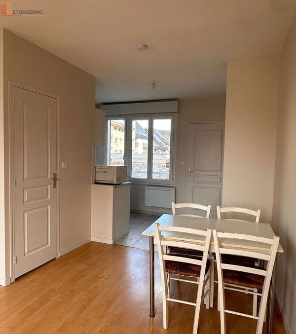Studio 28m² Saint-Brieuc - Meublé, dernier étage - Photo 3