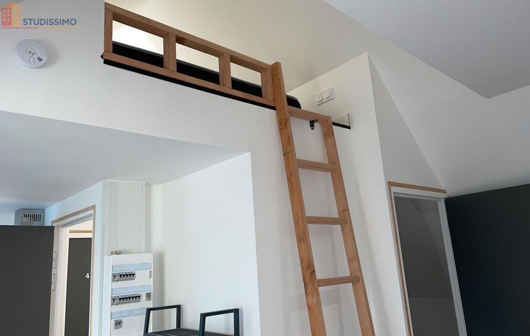 Studio meublé 21m² Saint-Michel-en-Grève - Mezzanine, proche plage - Photo 6