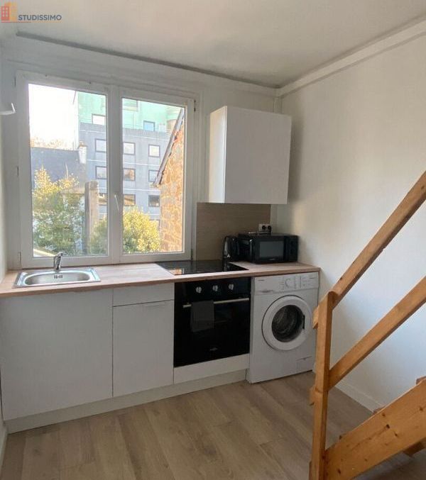 Studio 23m² Saint-Brieuc - Duplex, 2e étage - Photo 2