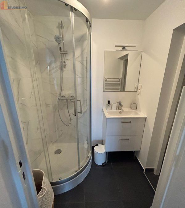 Studio meublé 27m² Saint-Brieuc centre - Proche gare - Photo 1