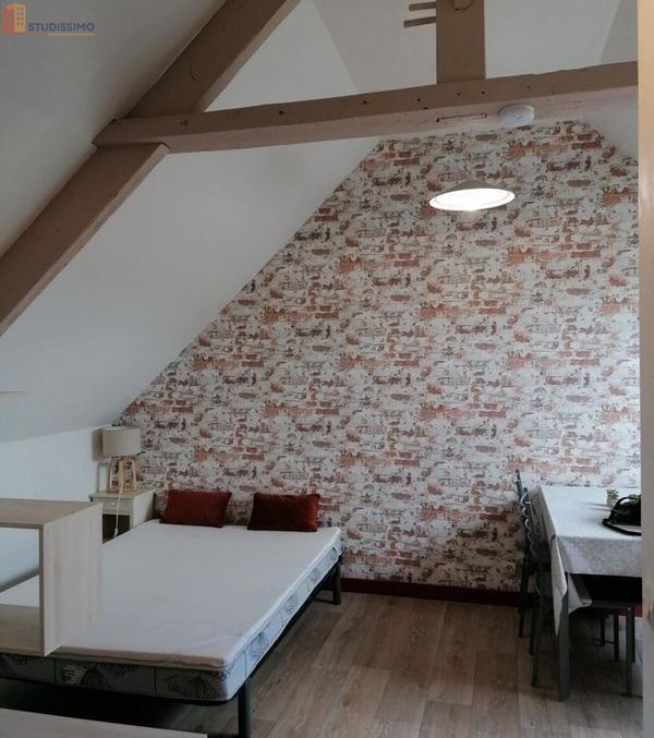 Studio meublé 28m² Guingamp - Lumineux, 2e étage - Photo 1
