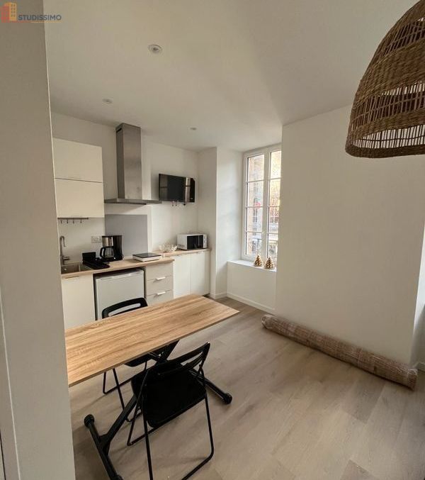 Studio meublé 18m² Lannion centre - Meublé, lumineux - Photo 7