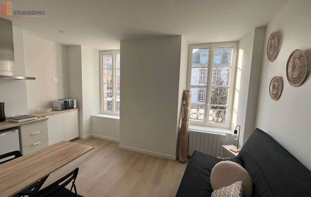 Studio meublé 18m² Lannion centre - Meublé, lumineux - Photo 2