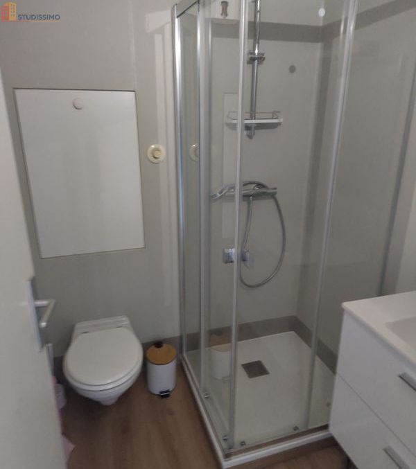 Studio meublé 18m² Saint-Brieuc centre - Calme, lumineux - Photo 2