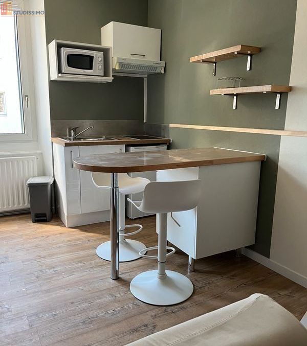 Studio 17m² Guingamp - Meublé, DPE C - Photo 1