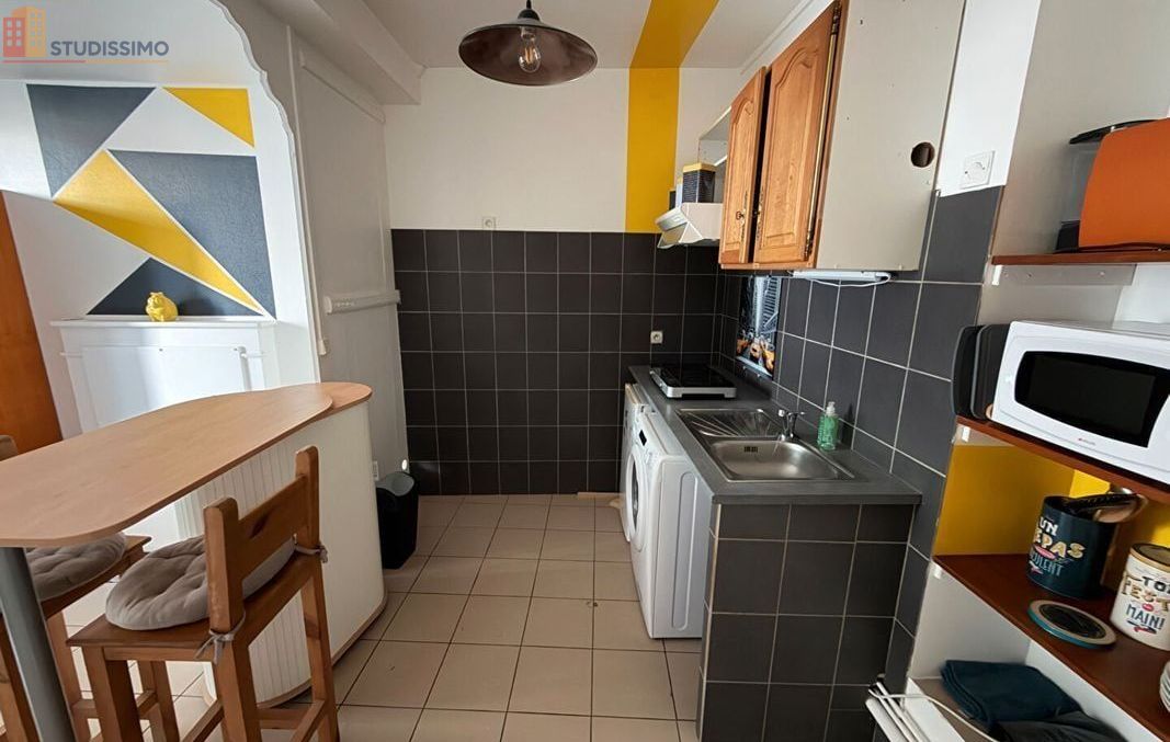 Studio 25m² Guéret - Meublé, DPE D - Photo 6