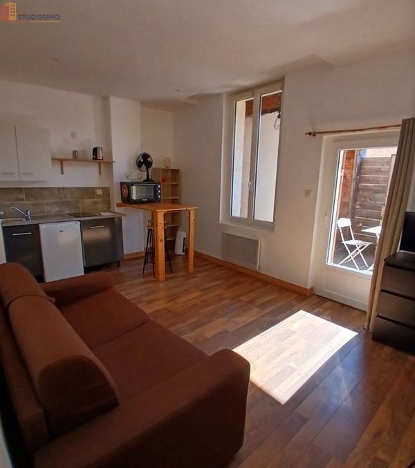 Studio meublé 20m² Bergerac - Terrasse, proche église - Photo 5