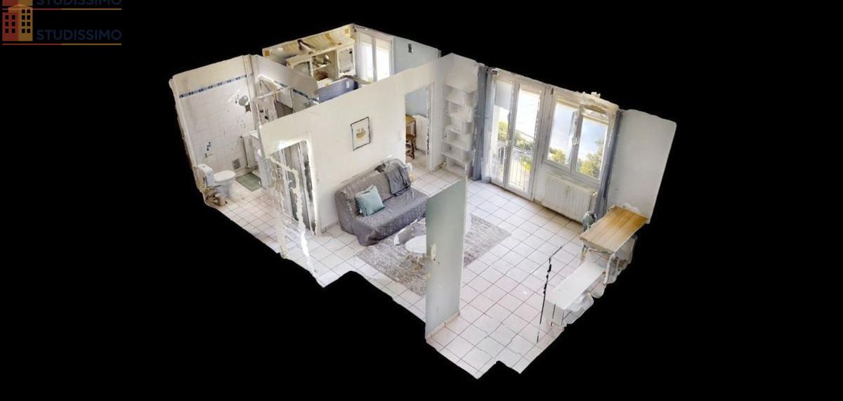 Studio 30m² Besançon 25000 - Meublé, dernier étage - Photo 1