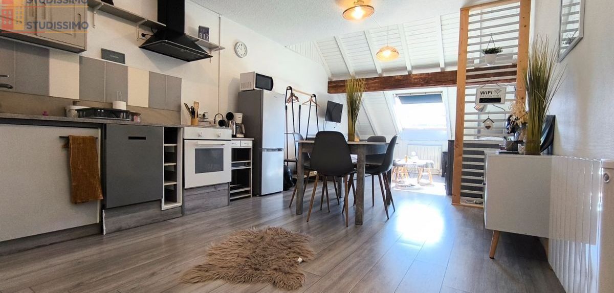 Studio meublé 25m² Mouthe - Étage élevé, DPE C - Photo 2