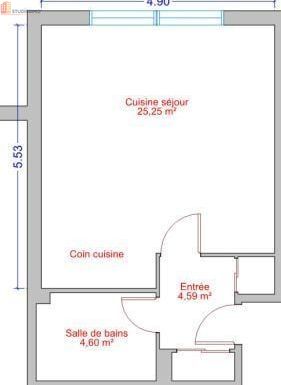 Studio 34m² Besançon 25000 - 2e étage, lumineux - Photo 2