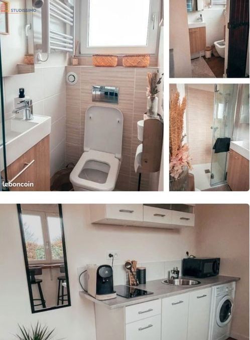 Studio meublé 15m² Franois 25770 - Meublé, DPE A - Photo 2