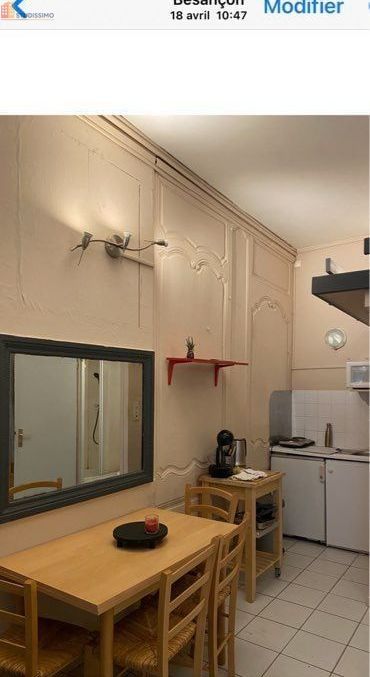 Studio 21m² Besançon centre-ville - Meublé, lumineux - Photo 2