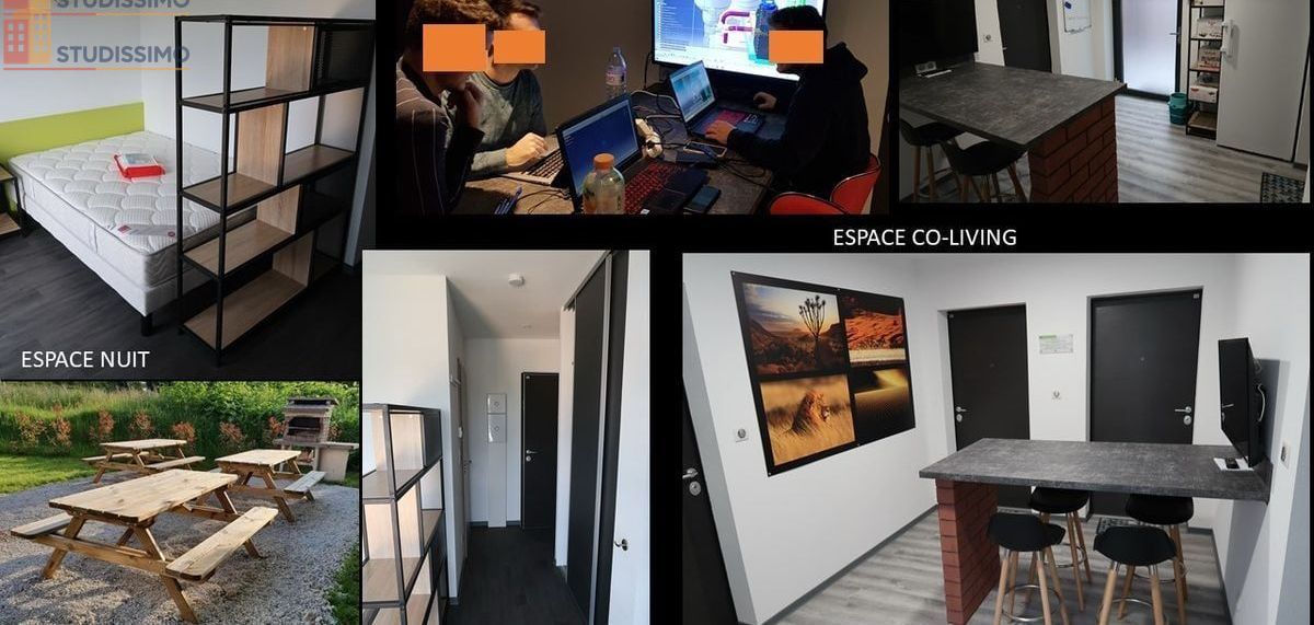 Studio meublé 20m² Montbéliard - Meublé, standing - Photo 1