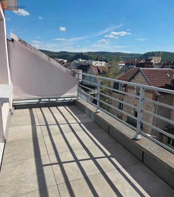 Studio meublé 21m² Besançon - Terrasse, lumineux - Photo 5