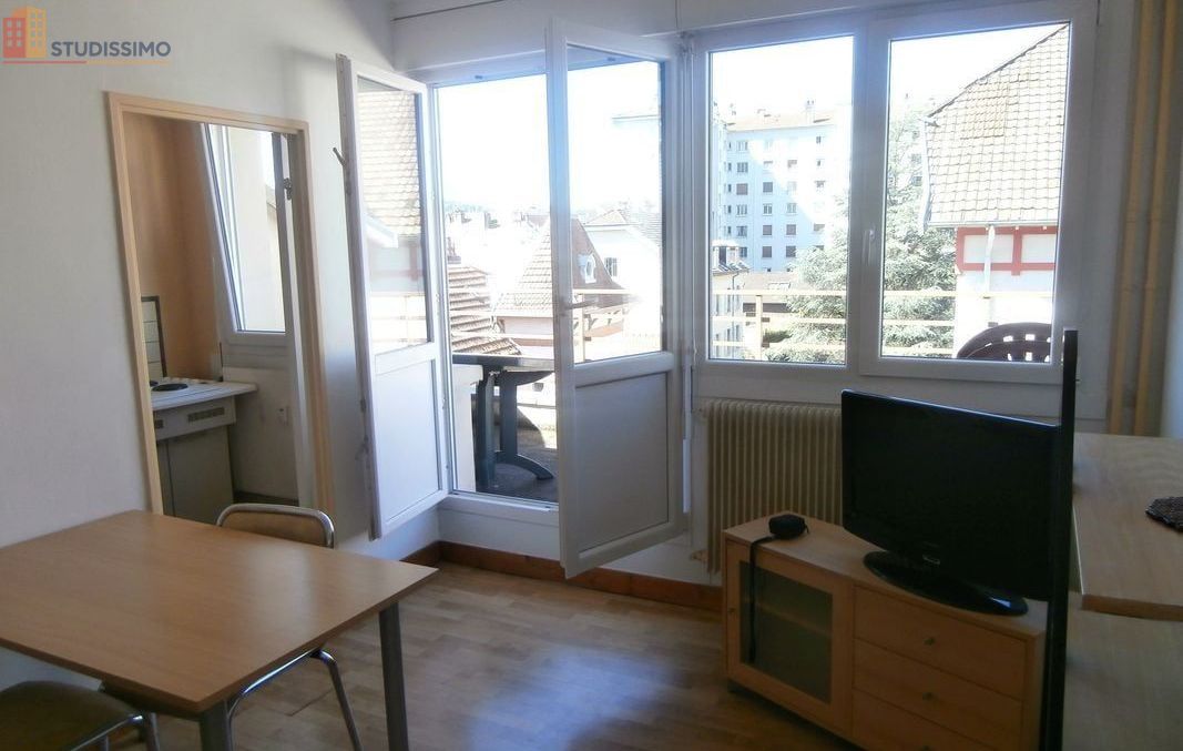 Studio meublé 21m² Besançon - Terrasse, lumineux - Photo 4